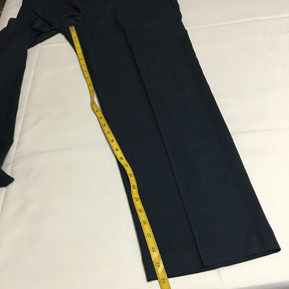 Savane Dress Pants Mens 38x30 Dark Sapphire Stretch Performance NWT $75.00